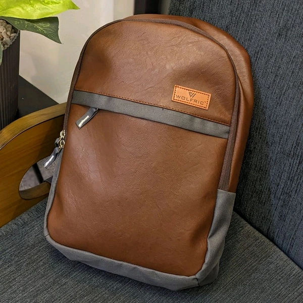 Best Quality Vintage Arts Bag | Top Quality Bag For Men And Women, Affordable and Durable Backpack perfect for daily use - Brown