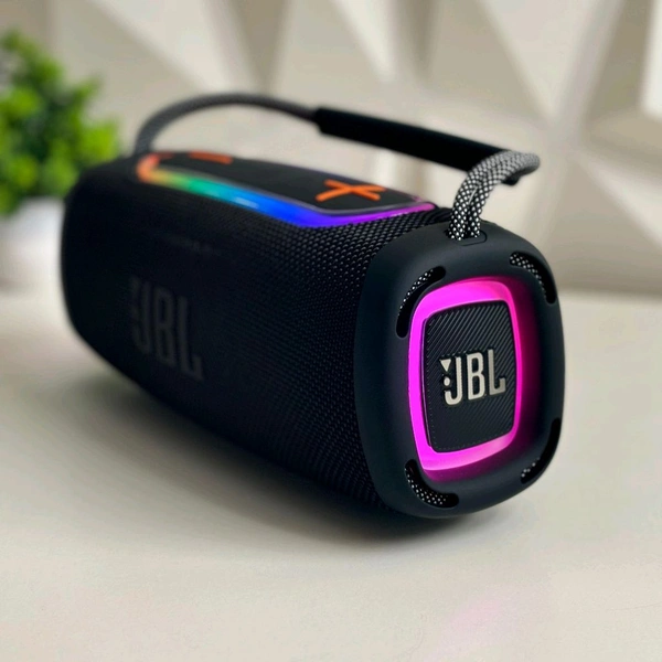 Boombox Wireless Bluetooth Speaker With Rbg Light | Powerful Sound Quality With Heavy Bass | Lights Sync With Music - STB1