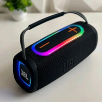 Boombox Wireless Bluetooth Speaker With Rbg Light | Powerful Sound Quality With Heavy Bass | Lights Sync With Music - STB1