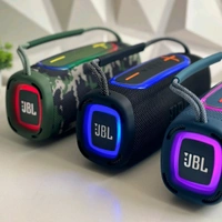 Boombox Wireless Bluetooth Speaker With Rbg Light | Powerful Sound Quality With Heavy Bass | Lights Sync With Music - STB3