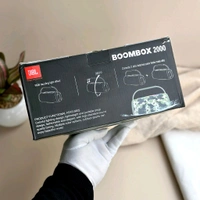 Boombox Wireless Bluetooth Speaker With Rbg Light | Powerful Sound Quality With Heavy Bass | Lights Sync With Music - SRH1