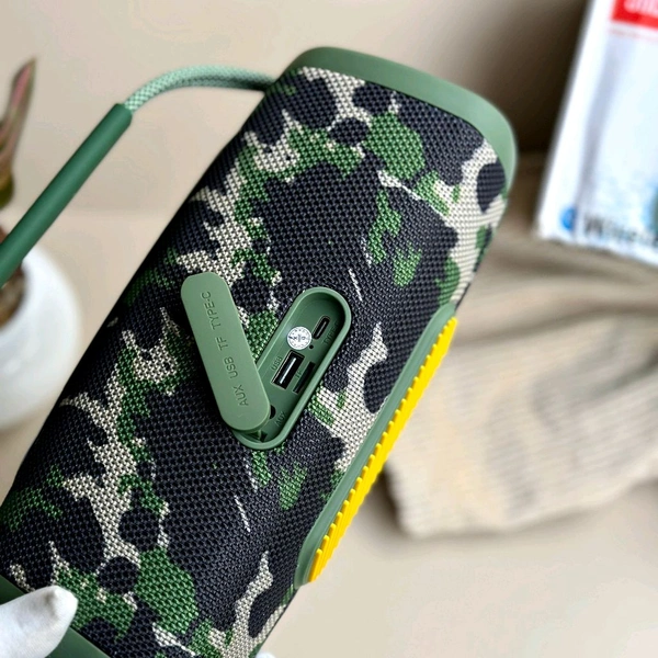 Boombox Wireless Bluetooth Speaker With Rbg Light | Powerful Sound Quality With Heavy Bass | Lights Sync With Music - SRH1