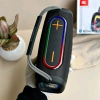 Boombox Wireless Bluetooth Speaker With Rbg Light | Powerful Sound Quality With Heavy Bass | Lights Sync With Music - SRH2