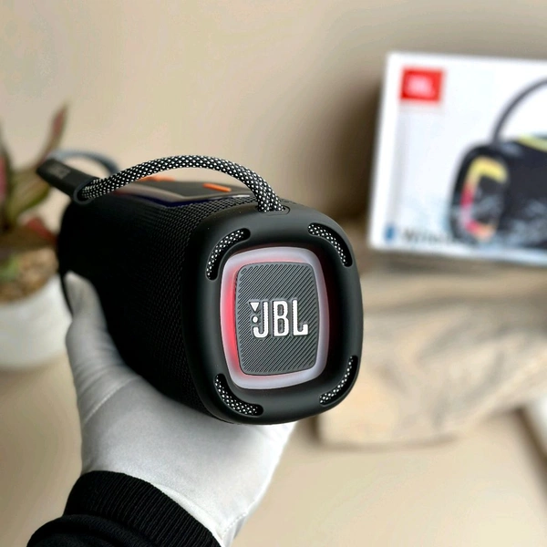 Boombox Wireless Bluetooth Speaker With Rbg Light | Powerful Sound Quality With Heavy Bass | Lights Sync With Music - SRH2