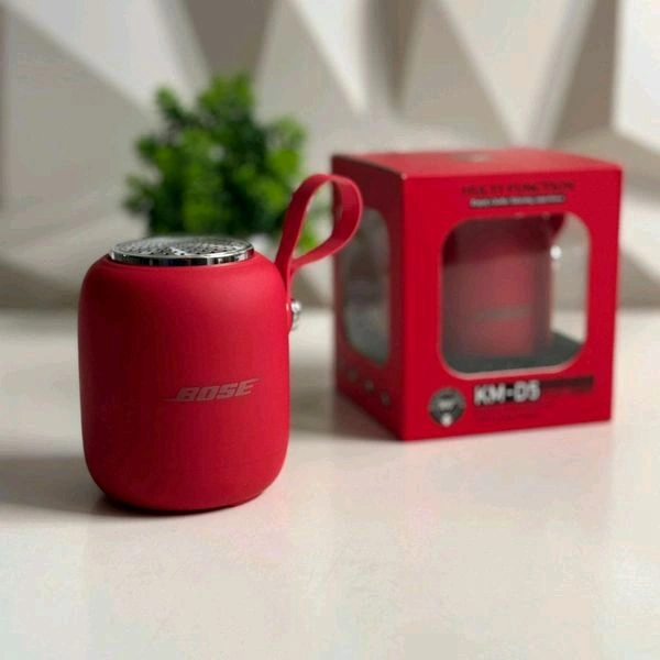 BOse Speaker First Time India, Heavy Woofer Sound Speakar, Good Sound Quality With Good Battery Backup - Red
