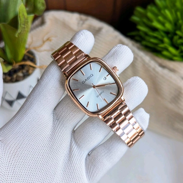 Buy 1 Get 1 Free Offer | Most Demanded Gasiq Quartz Movement Watch With High Quality Strap Best finishing Body & Case - SRQ2