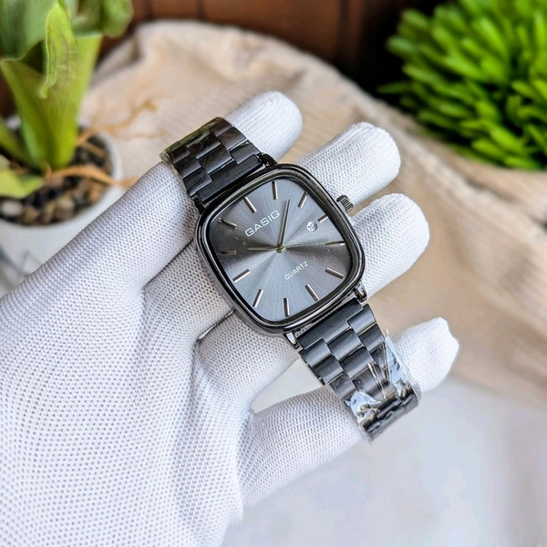 Buy 1 Get 1 Free Offer | Most Demanded Gasiq Quartz Movement Watch With High Quality Strap Best finishing Body & Case - SRQ5