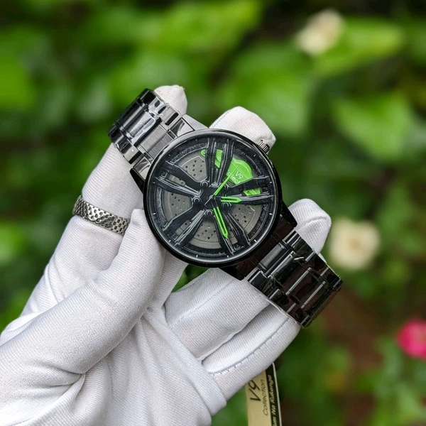 Buy 1 Get 1 Free Offer, V9 Analog Unique Quartz Movement Collection With High Quality Strap Best finishing Body & Case - SRV2