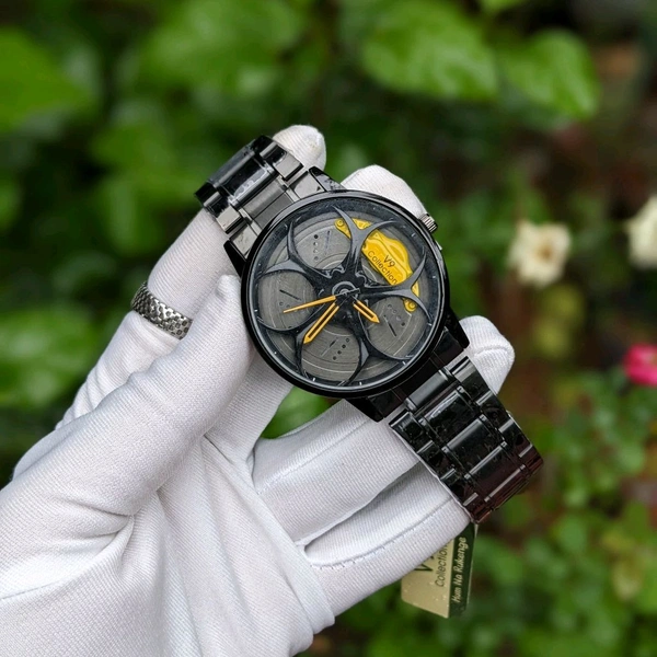 Buy 1 Get 1 Free Offer, V9 Analog Unique Quartz Movement Collection With High Quality Strap Best finishing Body & Case - SRV8