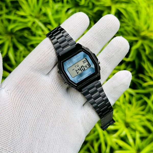 Casi0 A1000 Digital Unisex Premium Watch With High Quality Strap Best finishing Body & Case - Black