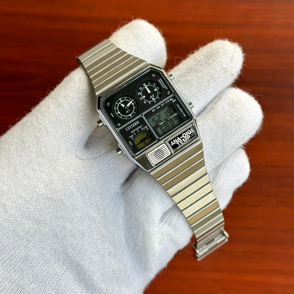 Citizen Ana-digi-temp Next To Origanal Watch With High Quality Strap Best finishing Body & Case - SRCW1