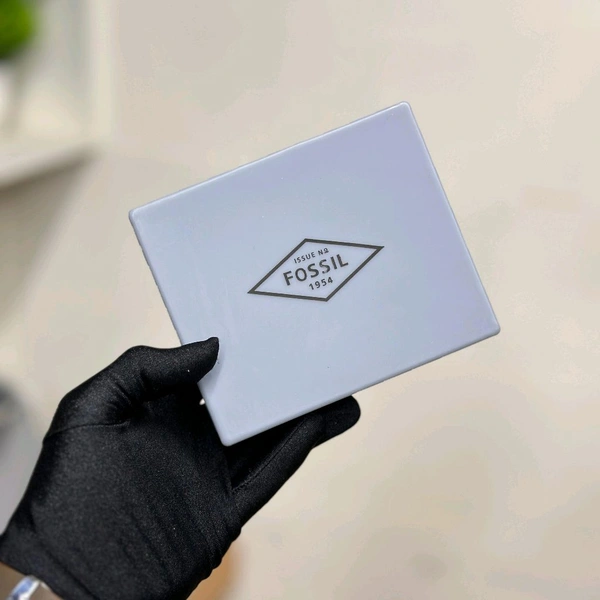 Classic Men's Leather Wallet, Premium Quality with Brand Box Packing, Perfect For Gifting - Brown