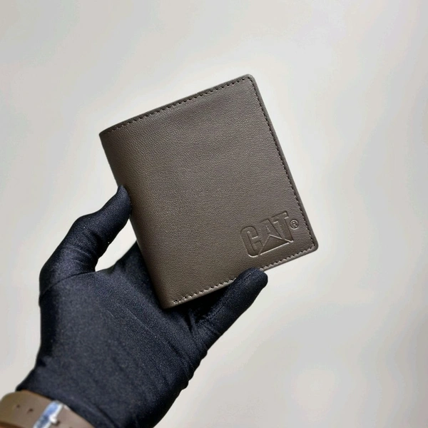 Classic Men's Leather Wallet, Premium Quality with Brand Box Packing, Perfect For Gifting - Brown