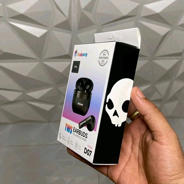 D07 Earbuds World Smallest Case Buds, Best Sound Quality, Hd Audio For Calling