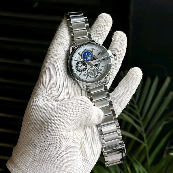 Fenton Analog Unique Quartz Movement Collection With High Quality Strap Best finishing Body & Case - SRF1