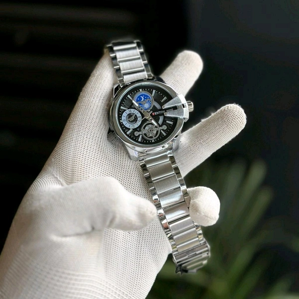 Fenton Analog Unique Quartz Movement Collection With High Quality Strap Best finishing Body & Case - SRF3