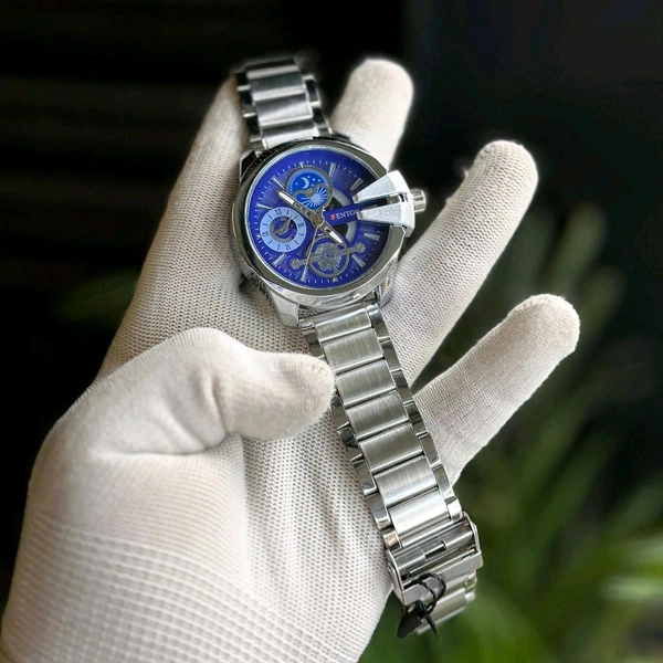 Fenton Analog Unique Quartz Movement Collection With High Quality Strap Best finishing Body & Case - SRF5