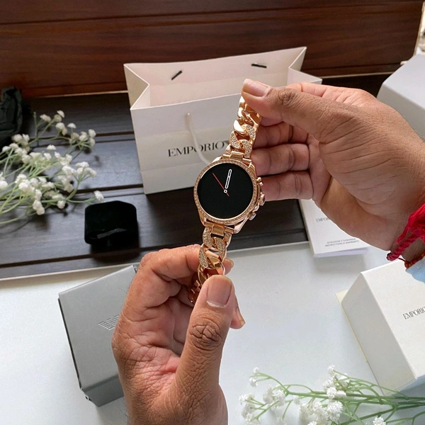 First Time In Ever New Special Edition Smartwatch With Diamond Belt, Original Box Packing