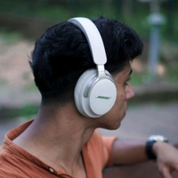 First Time In India Headphone High End Quality Headphone With Active Noice Cancellation - White