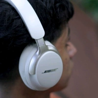 First Time In India Headphone High End Quality Headphone With Active Noice Cancellation - White