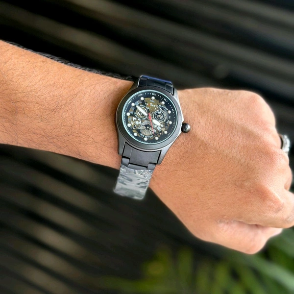 Forest Analog Quartz Movement Watch With High Quality Strap Best finishing Body & Case - SRF3