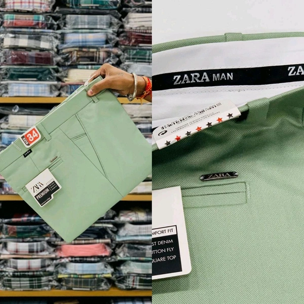 Formal Pants for Men | Men's Slim fit Formal Pant | Non Stretchable Trouser | Office wear Trousers - 36