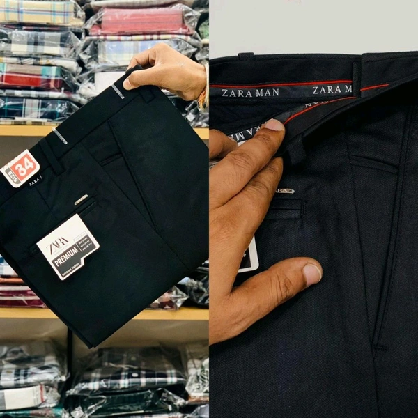 Formal Pants for Men | Men's Slim fit Formal Pant | Non Stretchable Trouser | Office wear Trousers - 36