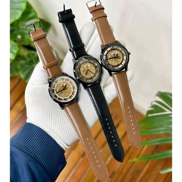 Foshel Analog Quartz Movement Collection With High Quality Strap Best finishing Body & Case - SRF1