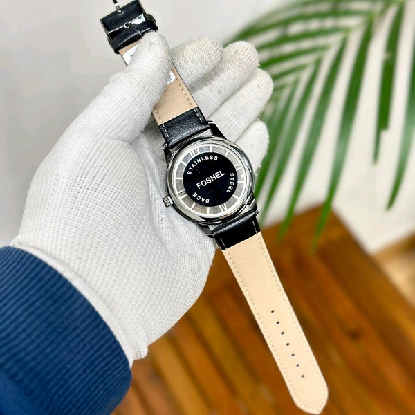 Foshel Analog Quartz Movement Collection With High Quality Strap Best finishing Body & Case - SRF1