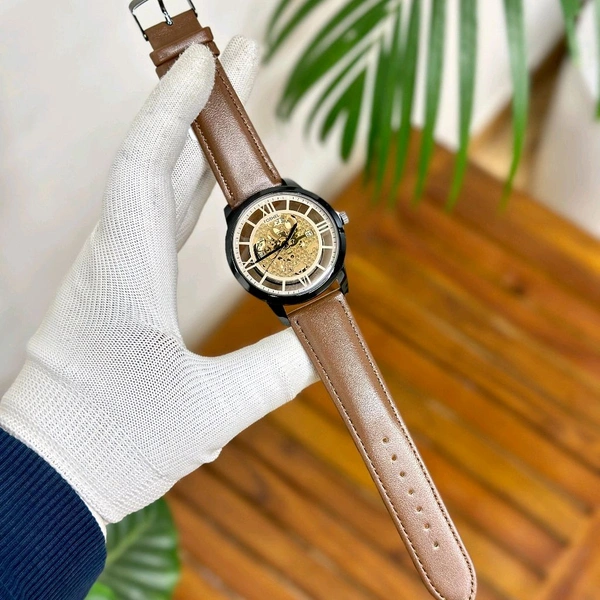 Foshel Analog Quartz Movement Collection With High Quality Strap Best finishing Body & Case - SRF2