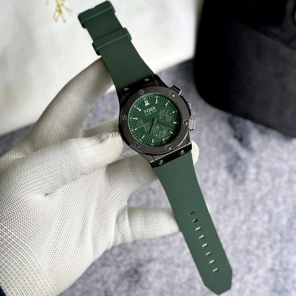 Foss Analog Quartz Movement Collection With High Quality Strap Best finishing Body & Case - SRF5