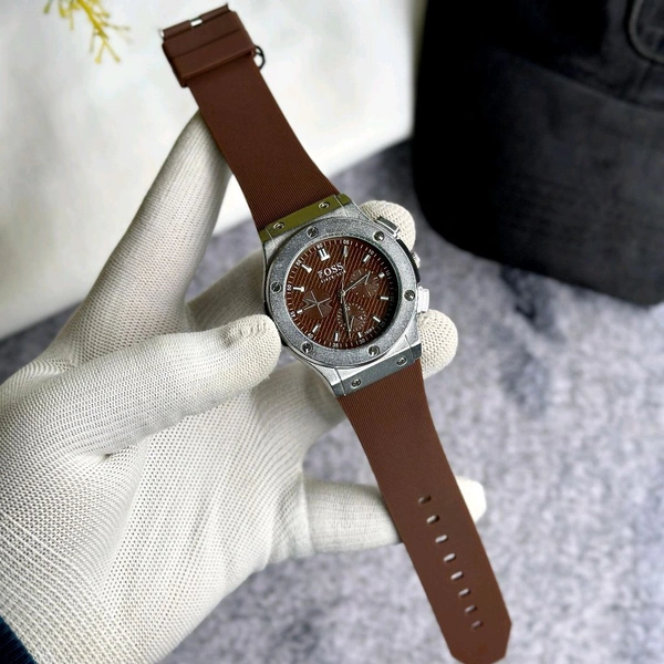 Foss Analog Quartz Movement Collection With High Quality Strap Best finishing Body & Case - SRF7