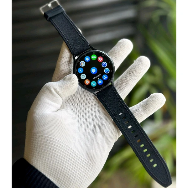 Galaxy Watch 6 Classic With Dual Dual Strap, Top Quality Classy Smartwatch, High Quality HD Display, Always on display, Passcode Lock System