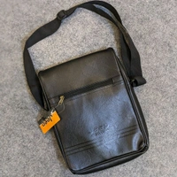 Jeep Ultra Sporty Messenger Sling Bag For Multipurpose Use - Black