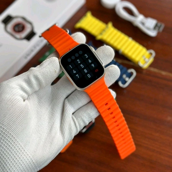 KD99 Ultra Budget Smartwatch With Dual Strap, Screen 45 mm 1.93 inch HD Display