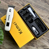 Kemei Professional KM232A Heavy Duty Barbar Stylish Design Trimmer Trimmer 120 min Runtime 4 Length Settings