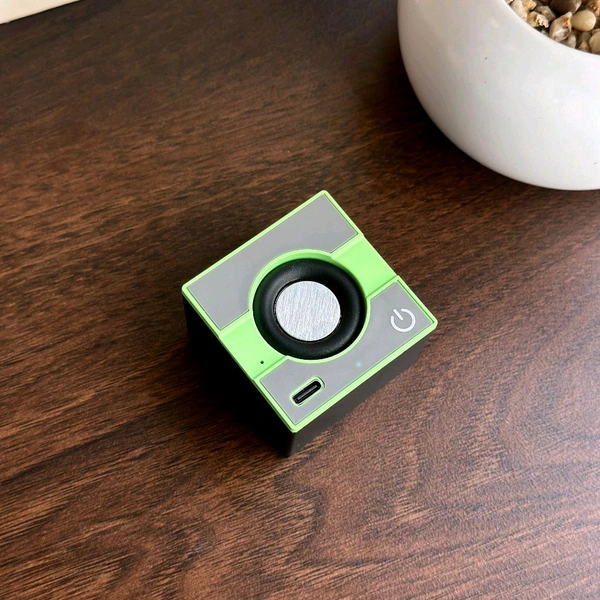 Mini Portable Square TidePlay Wireless Bluetooth Speaker Alloy Material HD Sound 5 W Bluetooth Speaker - SRS2