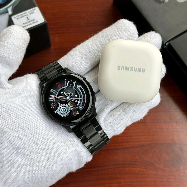 Most Awaited Budget Combo | Active 2 Premium Smartwatch And Buds 2 Pro Premium Earphone - White