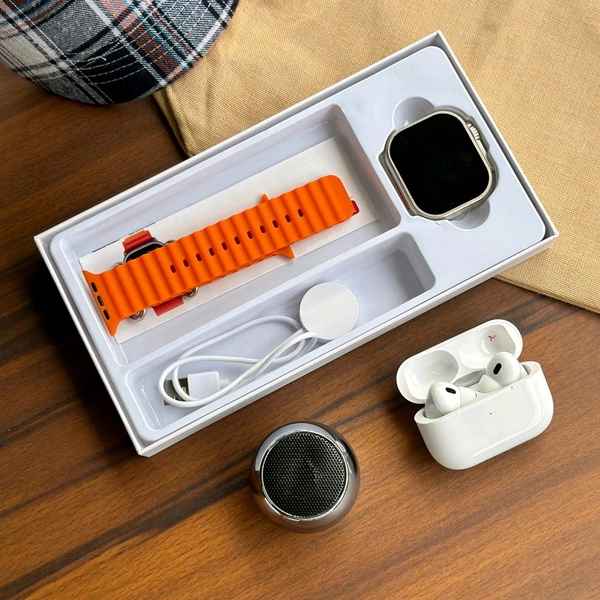 Most Awaited Budget Combo | AP22 Ultra Smartwatch, Mini Boots M5 Metal Speaker and Budget Tws