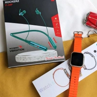 Most Awaited Budget Combo | Bluetooth Wireless Neckband And Series 8 Ultra Smartwatch