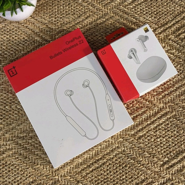 Most Awaited Budget Combo | One Plus Wireless Tws and One Plus Neckband Combo Offer - White