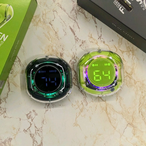 Most Awaited Budget Combo | T800 Ultra Budget Smartwatch And Budget Esthetic Tws - Black