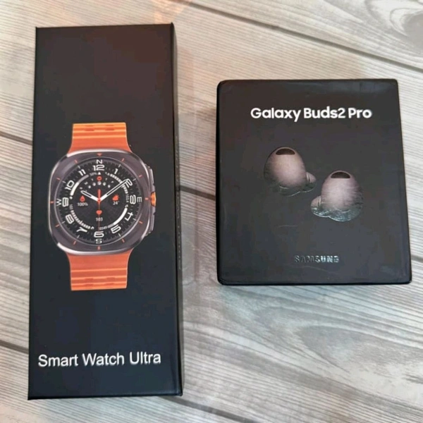 Most Awaited Budget Combo | Watch 7 Ultra Smartwatch With Wireless Buds 2 - SRM1