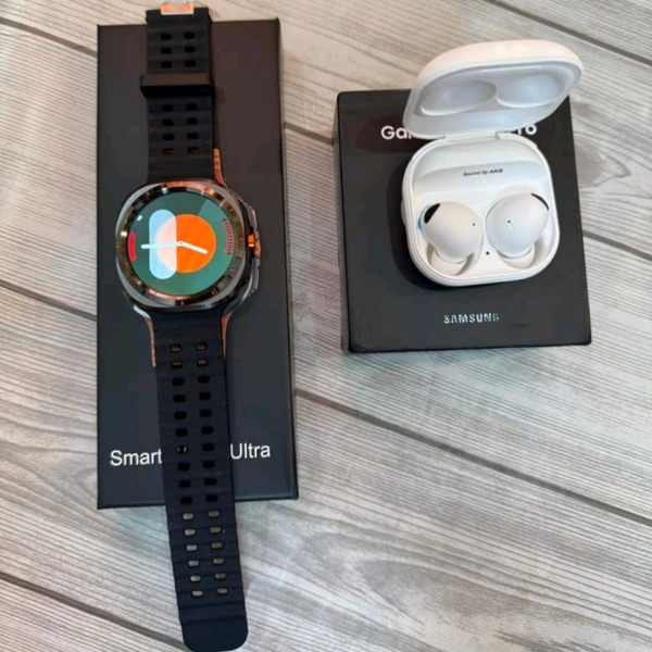 Most Awaited Budget Combo | Watch 7 Ultra Smartwatch With Wireless Buds 2 - SRM2