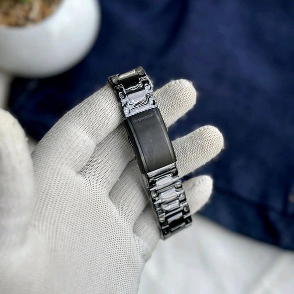 Most Demanded Analog And Digital GM2100 Top Quality With Metal Body | AutoLight, World time And Day Chronograph Working - Black