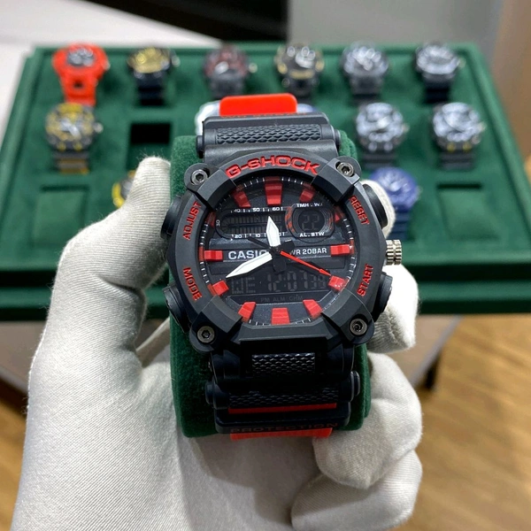 Most Demanded Analog And Digital Top Quality Watch With High Quality Strap Best Finishing Body & Case - STG1