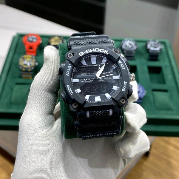 Most Demanded Analog And Digital Top Quality Watch With High Quality Strap Best Finishing Body & Case - STG2