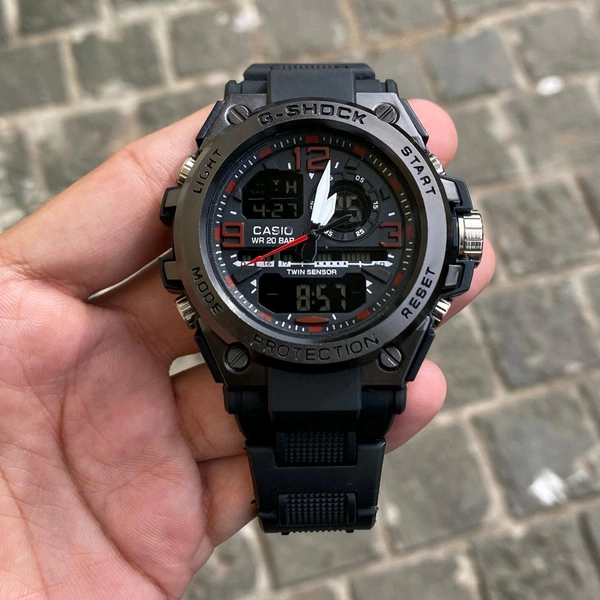 Most Demanded Analog And Digital Top Quality Watch With High Quality Strap Best Finishing Body & Case - SRG4