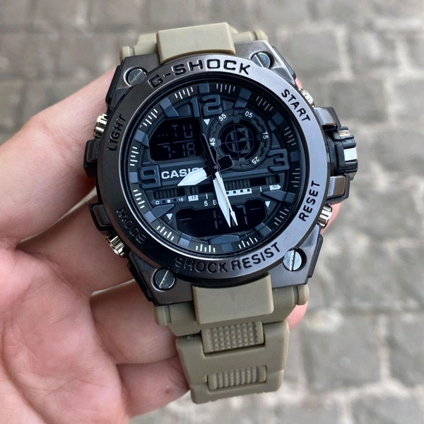 Most Demanded Analog And Digital Top Quality Watch With High Quality Strap Best Finishing Body & Case - SRG5