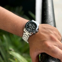 Most Demanded Analog Couturier Chronograph Quartz Movement High Quality Watch With High Quality Strap Best Finishing Body & Case - SRP3